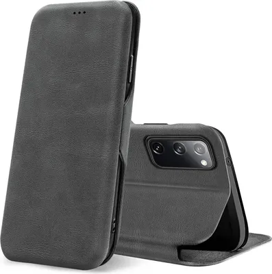 Produktbild von Shell Flip Case für Samsung Galaxy S20 FE Hülle Book Cover Handy Tasche mit Kartenfach Premium Schutzhülle