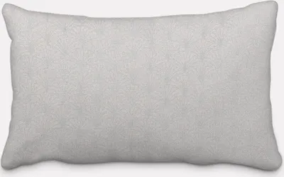 Produktbild von SCHÖNER LEBEN. Kissenhülle Glamour Schuppen Fächer hellgrau silber v Größe 60x80cm (HxB) 60x80cm (HxB) Größe