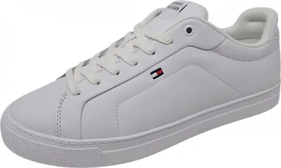 Produktbild von Tommy Hilfiger TH Court LTH Detail Ess. Sneaker Weiß