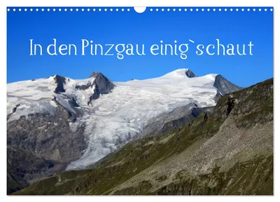 Produktbild von Kalender 2027 · US-Version · Einblick in den Pinzgau (Wandkalender 2027, 17" × 12" Querformat), CALVENDO 12-Monats-Wandkalender