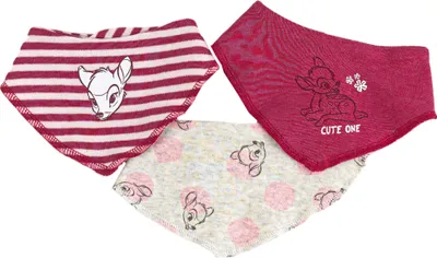 Produktbild von Disney Baby Lätzchen - 3er Pack - mit verschiedenen Motiven (Winnie the Pooh, Bambi, Dumbo) - , Größe:86-92, Farbe-Motiv:Bambi