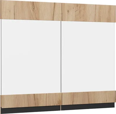 Produktbild von Küchenfront Vicco R-Line Goldkraft Eiche 79.2 x 59 cm Möbelfront für den Hängeglasschrank, Model 39483