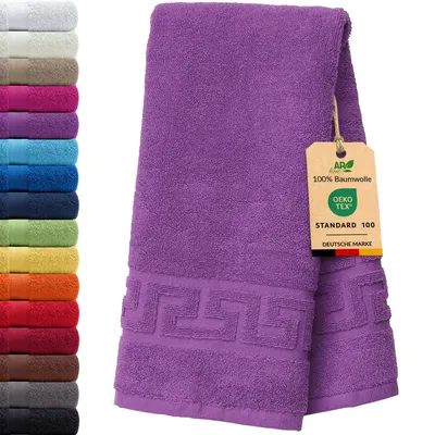 Produktbild von AR Line ARIZONA Handtuch-Serie – 700 g/m² Frottier in 9 Größen verfügbar, Größe: Duschvorleger 50x70 cm, Farbe: Orchidee
