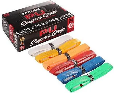 Produktbild von Karakal Coloured PolyurethanSuper Grip (Pack of 24) - Assorted - Pack of 24