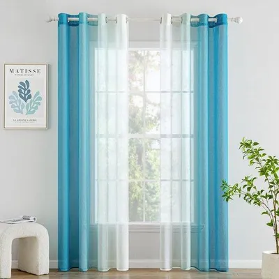 Produktbild von Moderne Vorhangsätze - Multifunktional - Set aus 2 - 100% Polyester - 140x260 cm