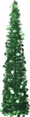 Immagine prodotto di The Living Store Albero di Natale Artificiale Pop-Up Verde 150 cm PET