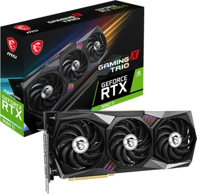 Produktbild von MSI GAMING GeForce RTX 3060 Ti X TRIO NVIDIA 8 GB GDDR6X