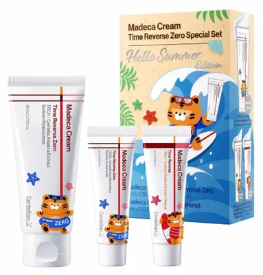 Productafbeelding van Centellian24 - Madeca Cream Time Reverse Zero Special Set, Zomereditie, 80 ml, 15 ml, 15 ml