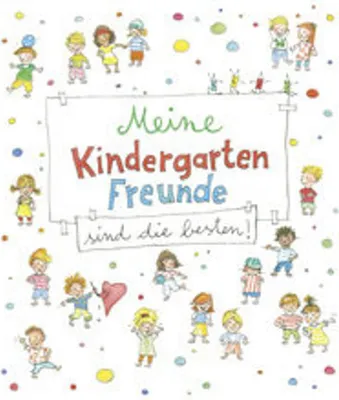 Obrázok produktu pre Kinderbuch Meine Kindergarten-Freunde sind die besten! - Kritzel-Freundebuch
