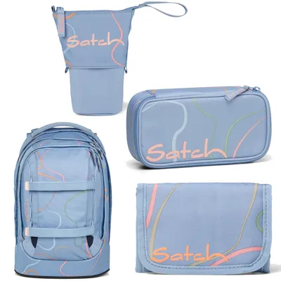 Produktbild von Satch Pack Schulrucksack Set Vivid Blue 4tlg
