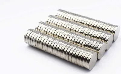Produktbild von Neodym Magnete Starke Super Magnete Scheibe 8x2 mm 100 Stück Glas-Magnetboards, Magnettafel, Whiteboard, Tafel, Pinnwand, Kühlschrank
