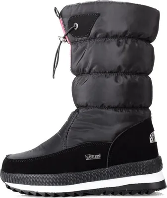 Produktbild von TIANPENG Halbgefütterte wasserdichte Schneestiefel für Damen, warm gefütterte Stiefel, Damen-Winter-Outdoor-Stiefel, Größe: 36-42