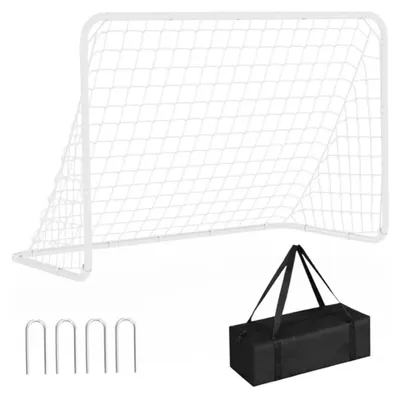 Immagine prodotto di Rimbalzatore da calcio e porta - Rete da allenamento - 3 in 1 - Doppia funzione - Rimbalzo rapido - Per giardino e campo da gioco - Allenamento agonistico