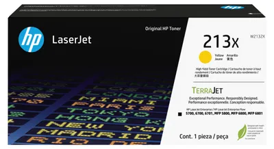 Immagine prodotto di HP 213X High Yield Yellow Original LaserJet Toner Cartridge Cartuccia Toner 1 pz
