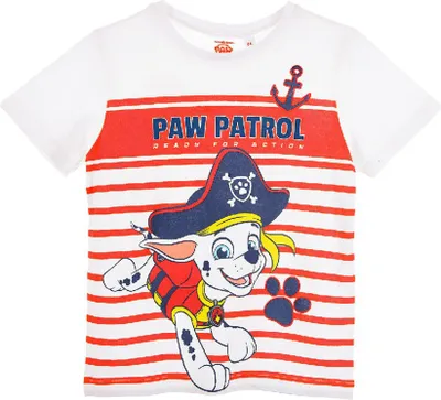 Produktbild von Paw Patrol T-Shirt für Jungen - Kinder Kurzarmshirt Marshall