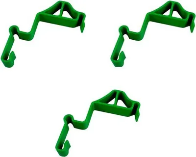 Image de Porte-outils de jardinage - Porte-poubelles à aération naturelle - Lot de 3 - Vert