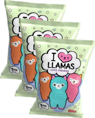 Produktbild von Lama Figur - I Love Llamas - Sammelfigur - 3 Tüten
