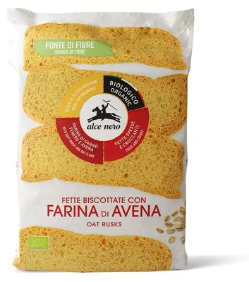 Zdjęcie produktu dla SUCHARKI Z OWSEM120 g - ALCE NERO
