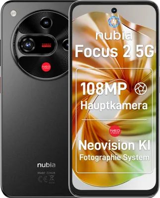 Produktbild von Nubia Focus 2 5G 8GB/256GB Black