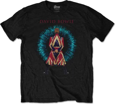 Produktbild von David Bowie - "LiveAndWell.com" T-Shirt für Herren/Damen Uni RO3270 (L) (Schwarz)