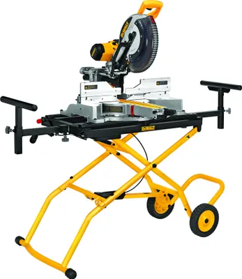 Immagine prodotto di DeWALT DE7260-XJ Banco da lavoro per troncatrice 2 gambe Nero, Giallo