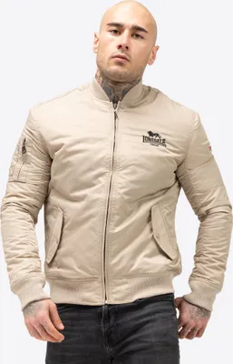 Image de Veste homme coupe slim TERN HILL Sand/Black M Lonsdale