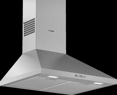 Produktbild von Bosch DWP66BC50 Dunstabzugshaube Wandmontiert Edelstahl A 570 m³/h