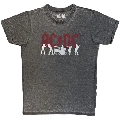 Produktbild von AC/DC Silhouettes Charcoal Grey M T-Shirt