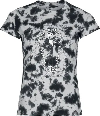 Produktbild von The Nightmare Before Christmas T-Shirt Damen Death Jack multicolor L