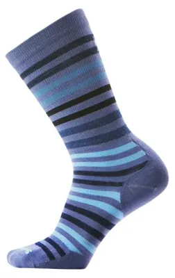 Image de Chaussettes unie Smartwool Spruce Street Crew bleu nuit 46-49