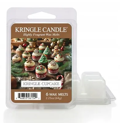 Imagen del producto de Vela perfumada Kringle, aroma a cupcake de vainilla, 64g