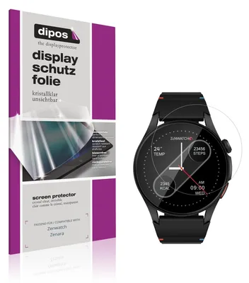 Immagine prodotto di 6x Pellicola Protettiva per Zenwatch Zenara Protezione Schermo Claro Display dipos