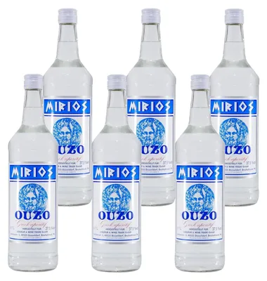 Produktbild von Mirios Ouzo - Grperitif (6 x 1,0L)