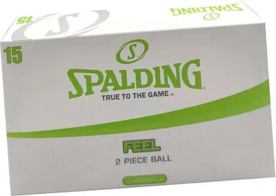 Produktbild von Spalding Feel Golfbälle 15 Einheiten Weiß  Weiß One Size