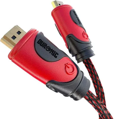 Produktbild von Duronic HDC03 HDMI-Kabel 2m - 24k Goldkontakte - High-Speed HDMI V2.0 für Ultra-HD 2160p 4K Auflösung, 3D und Ethernet