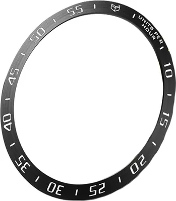 Obrázok produktu pre INF Čierny a biely rámček pre 41 mm Galaxy Watch 3 - nehrdzavejúca oceľ