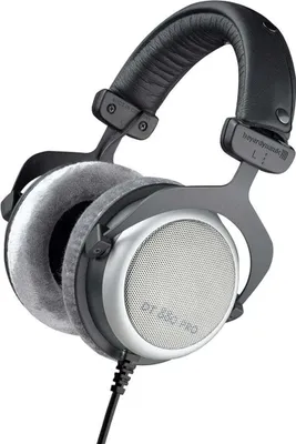 Zdjęcie produktu dla Beyerdynamic DT 880 PRO, Przewodowa, 5 - 35000 Hz, Muzyka, 295 g, Słuchawki, Czarny, Srebrny