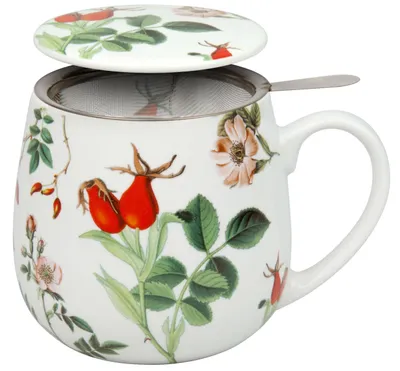 Produktbild von Becher mit Sieb und Deckel My favourite tea Hagebutte