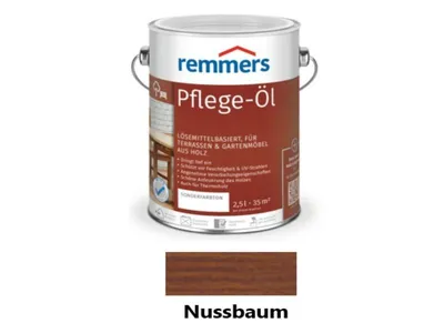 Produktbild von Remmers Pflege Öl Holzöl Terrassenöl Gartenmöbelöl 0,75L - Nussbaum