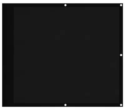 Image de vidaXL Pare-vue de balcon noir 90x700 cm 100 % polyester-Oxford