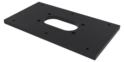 Imagen del producto de Placa adaptadora Mennekes 18591 para columna de acero inoxidable