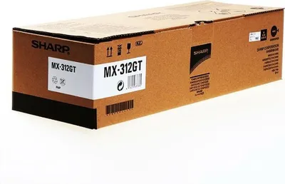 Produktbild von Sharp MX 312GT, 25000 Seiten, Schwarz, 1 Stück(e)
