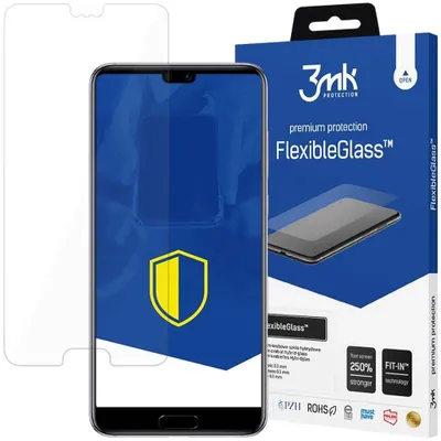 Produktbild von 3mk Display Hybridglas FlexibleGlass für Huawei P20 0,3mm 7H