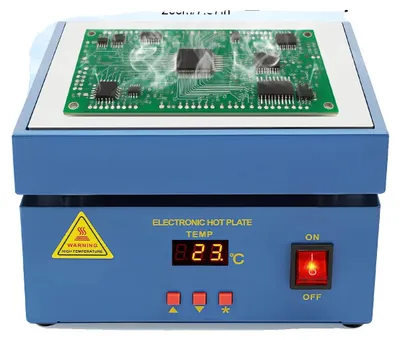 Productafbeelding van Verwarmingsplaat, 800W vermogen, LCD-display, WIT