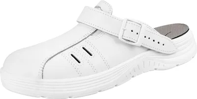 Produktbild von Abeba Sicherheitsschuhe x-light SB Clog weiß CE SRC