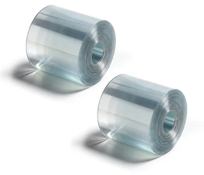 Productafbeelding van Lakbeschermingsfolie Set van 2 Rollen, Transparant, 5 cm x 10 m, Zelfklevende Bescherming voor Auto en Fiets