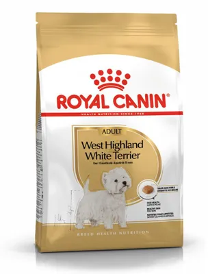 Produktbild von Royal Canin West Highland White Terrier Adult, Adult, West Highland White Terrier, Klein (5-10 kg), Mais, Geflügel, 3 kg