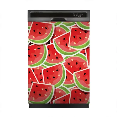 Produktbild von Magnete Dekorative 60x80 cm Küche Magnetmatte Spülmaschine - Wassermelone Frucht