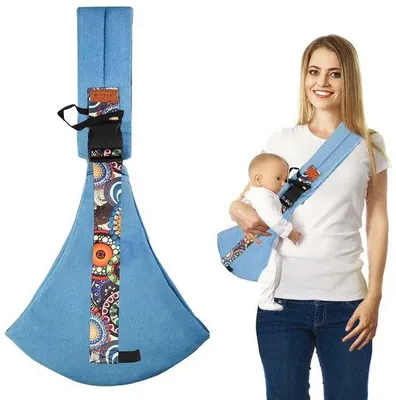 Productafbeelding van Ibenzoa® Babybuggy – zacht en ademend, verstelbare sluitingen, ergonomisch ontwerp, zijdelingse ritsen, geschikt tot 36 maanden / 15 kg