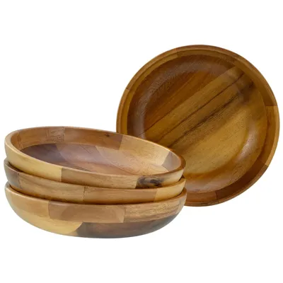Obrázok produktu pre CreaTable, 21577, Nature Collection Akáciové drevo, viacúčelová miska 4 ks, drevo
